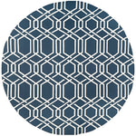 Couristan Covington Ariatta 7'10" X 7"10" Round Indoor/Outdoor  Contemporary Rug
