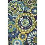 Couristan Covington Rip Tide 3'6" X 5'6" Rectangular Indoor/Outdoor  Contemporary Rug