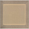 Couristan Recife Stria Texture 8'6" X 8'6" Square Indoor/Outdoor  Transitional Rug