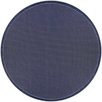 Couristan Recife Saddlestitch 7'6" X 7'6" Round Indoor/Outdoor  Transitional Rug