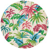 Couristan Covington Fiji 7'10" X 7"10" Round Indoor/Outdoor  Contemporary Rug