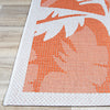 Couristan MONACO COASTAL FLORA 2'3" X 7'10" RUNNER Indoor/Outdoor  Transitional Rug