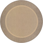 Couristan Recife Stria Texture 8'6" X 8'6" Round Indoor/Outdoor  Transitional Rug