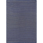 Couristan Recife Saddlestitch 5'10" X 9'2" Rectangular Indoor/Outdoor  Transitional Rug