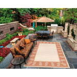 Couristan Recife Tropics 2' X 3'7" Rectangular Indoor/Outdoor  Transitional Rug