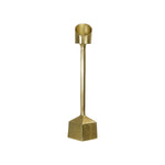 Sagebrook Home Aluminum 26`` Pillar Candle Holder, Gold
