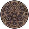 Couristan Recife Garden Cottage 8'6" X 8'6" Round Indoor/Outdoor  Transitional Rug