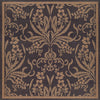 Couristan Recife Garden Cottage 7'6" X 7'6" Square Indoor/Outdoor  Transitional Rug