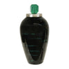 Sagebrook Home Metal 21``H Jar W/ Green Lid, Opal