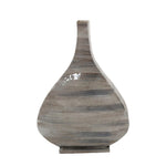 Sagebrook Home 15209 18" H Metal Vienna Vase, Brown