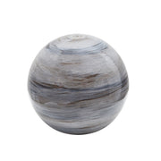 Sagebrook Home Set of 3, 4/5/6`` Metal Orbs, Beige