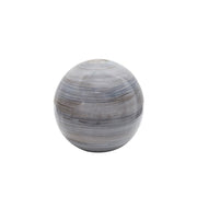 Sagebrook Home Set of 3, 4/5/6`` Metal Orbs, Beige