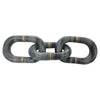 Sagebrook Home Marble 14" Chain Decor, Gray