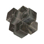 Sagebrook Home 15225-02 7" Marble Jack Decor, Gray