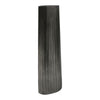 Sagebrook Home Aluminum 23" Textured Vase, Antique Nickel