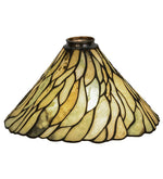 Meyda Lighting 152599 12"W Willow Jadestone Lamp Shade