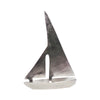 Sagebrook Home Metal 15"H Sailboat, Silver
