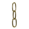 Sagebrook Home Metal 15" Chain Decor, Gold