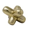 Sagebrook Home Metal 8" Geometric Orb, Gold