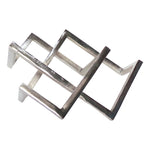 Sagebrook Home 15269-02 15" Metal Geometric Decor, Silver