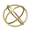 Sagebrook Home Metal 9`` Orb Decor, Gold
