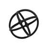 Sagebrook Home Metal 7`` Orb Decor, Black