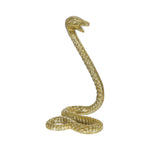 Sagebrook Home Metal 10"H Snake, Gold