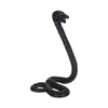 Sagebrook Home Metal 10"H Snake, Black