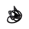Sagebrook Home Metal 9"H Knotted Orb, Black