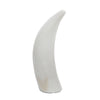 Sagebrook Home Marble 8"H Antler Deco, White