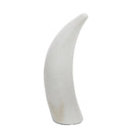 Sagebrook Home Marble 8"H Antler Deco, White