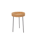 Sagebrook Home 15303-02 24" Rattan Round Accent Table, Brown