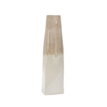 Sagebrook Home 27"H 2-Tone Vase, Beige