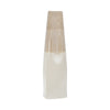 Sagebrook Home 31"H 2-Tone Vase, Beige