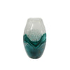 Sagebrook Home Glass 12"H Vase, Green Mix