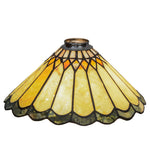 Meyda Lighting 153655 12"W Carousel Jadestone Lamp Shade