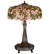Meyda Lighting 15404 31"H Tiffany Cherry Blossom Table Lamp