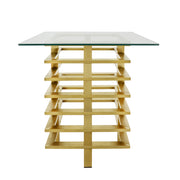 Sagebrook Home Metal Stacked Side Table, Gold