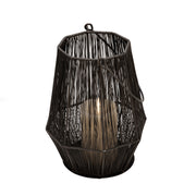 Sagebrook Home Metal 11`` Lantern, Gray