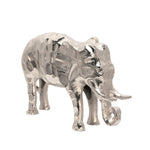 Sagebrook Home Metal 11" Elephant, Silver