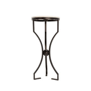 Sagebrook Home 15461-01 Metal/Marble, Hourglass Shaped  Legs Table