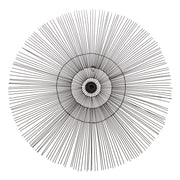 Sagebrook Home 30`` Round Wire Wall Art, Bronze Wb