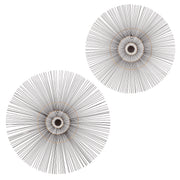 Sagebrook Home 30`` Round Wire Wall Art, Bronze Wb