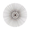 Sagebrook Home 25`` Round Wire Wall Art, Bronze Wb