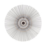 Sagebrook Home 25`` Round Wire Wall Art, Bronze Wb