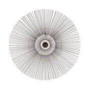 Sagebrook Home 25`` Round Wire Wall Art, Bronze Wb