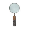 Sagebrook Home 15510 4" D Magnifying Glass In Resin Handle, 2-Tone