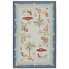 Couristan Outdoor Escape Pacific Heights 2' X 4' Rectangular Indoor/Outdoor  Transitional Rug