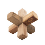 Sagebrook Home 10`` Wooden Jacks, Brown