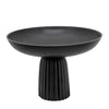 Sagebrook Home 13`` Decorative Fruit Bowl, Charcoal